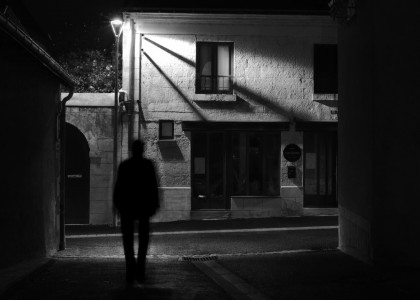 La rue la nuit par Moussa