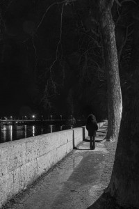 la rue la nuit par Rémi