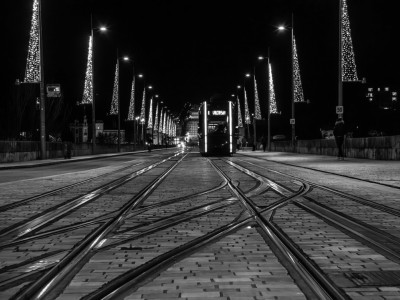 la rue la nuit par Rémi