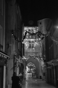 la rue la nuit par Sylvia