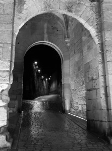 la rue la nuit par Thierry