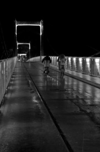 la rue la nuit par Gilles