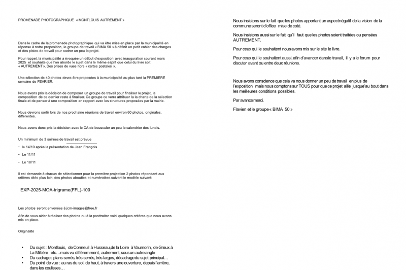 cahgier des charges MOA cahgier des charges MOA